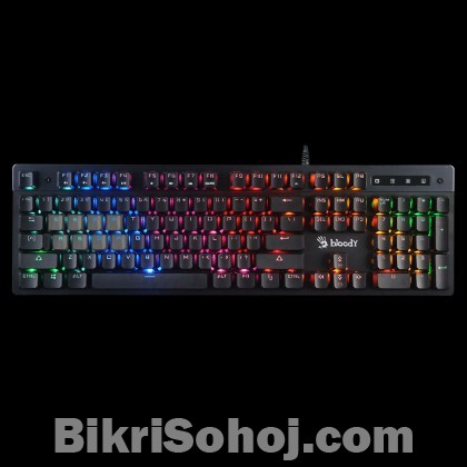 A4 Tech Bloody B500N Mecha Like Gaming Keyboard Grey